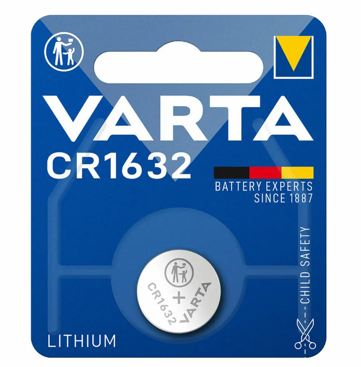 Lithium Button Cell Battery Varta CR1632 3 V 1.55 V